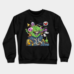 Crazy Frog Crewneck Sweatshirt